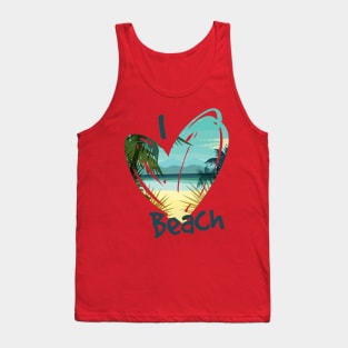 I love beach Tank Top